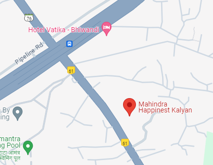 mahindra happinest location mahindra happinest map